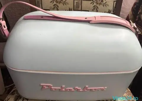 Cooler Retro Polarbox Nou, 12L (13QT)- Perfect pentru Picnic/Plaja/Camping! - 1/4