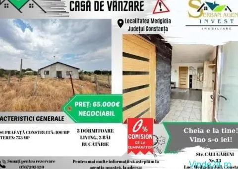 Casă de vânzare în Valea Dacilor - 1/4