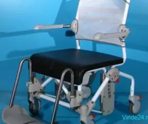 Scaun pentru WC si baie din aluminiu - Etac