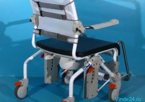 Scaun pentru WC si baie din aluminiu - Etac - 6/8