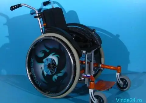 Scaun cu rotile activ din aluminiu - Otto Bock - 3/7