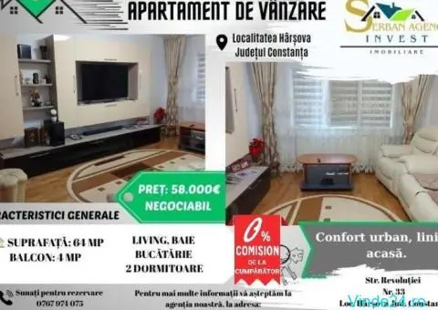 Apartament de vânzare Hârșova - 1/5