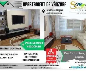 Apartament de vânzare Hârșova