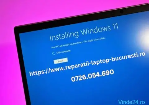 Reparatii laptop Bucuresti - Instalare windows la domiciliu Service PC Bucuresti si IIfov - 1/7