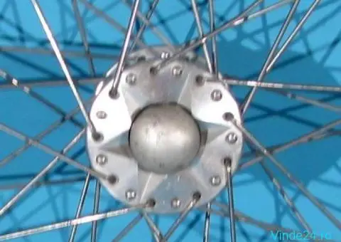 Roata cu cauciuc si camera 24x1 - 5/6