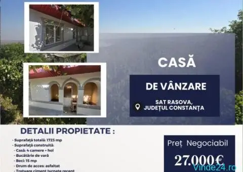 Casă de Vis în Satul Rasova, Constanța - 1/10