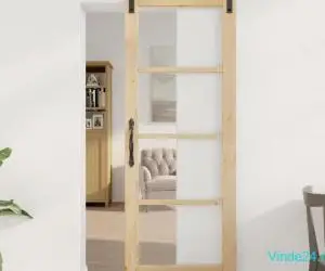 Ușa glisantă cu set de accesorii 'ORKDAL'73.5x198.5 cm