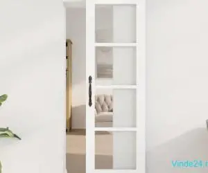 Ușa glisantă cu accesorii "ORKDAL" Alb 61x198.5 cm