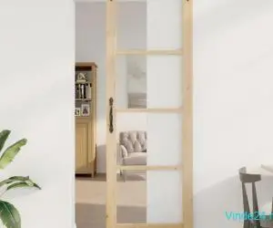 Ușă glisantă cu set de accesorii "ORKDAL" 78x232 cm