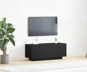 vidaXL Noptieră Stejar Negru cm Lemn Ingineresc