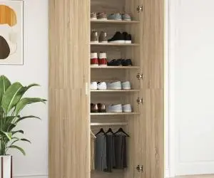vidaXL Cabinet pentru Pantofi Sonoma Oak 80x39x180 cm Lemn prelucrat
