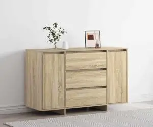 vidaXL Dulap Sideboard Sonoma Oak 120x41x75 cm Din Lemn Compus