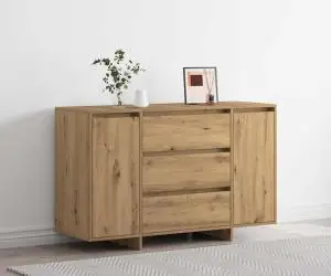 vidaXL Bufet Artisan Stejar 120x41x75 cm Lemn prelucrat