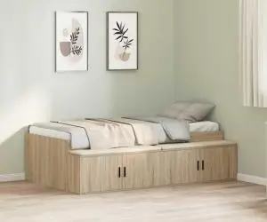 vidaXL Cadru de Pat din Stejar Sonoma 80x200 cm