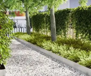 vidaXL Borduri de gazon, 50 buc., 100x0,5x20 cm, oțel inoxidabil