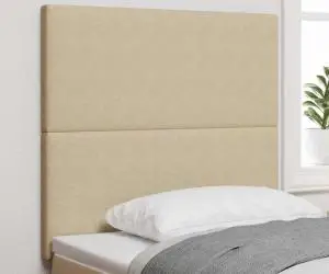 vidaXL Tăblie de pat design simplu, gri verde închis, 100 cm, raiat