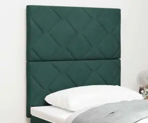vidaXL Tăblie de 80cm în Verde Întunecat cu Diamond Blocks