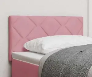 vidaXL Tăblie LED cu Design în Blocuri de Diamant Roz de 80 cm