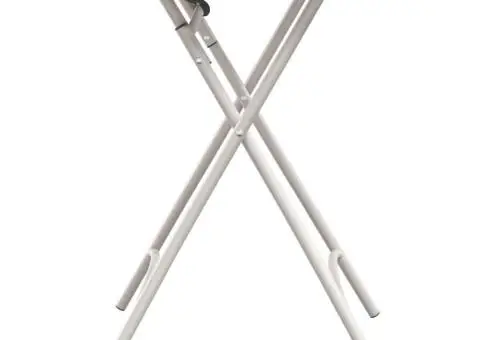 Masă de grădină pliabilă, bej, 55x55x73 cm, oțel - 5/5