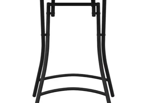 Masă de grădină pliabilă, antracit, 55x55x73 cm, oțel - 4/5