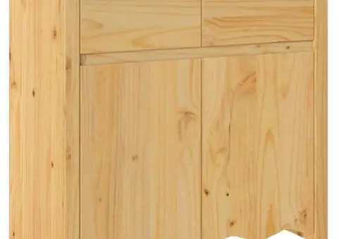 Dulap "DRAMMEN", 79x43x75,5 cm, lemn masiv de pin - 2/5