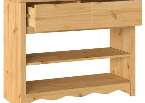 Masă consolă "DRAMMEN", 89,5x37x73 cm, lemn masiv de pin - 5/5