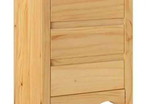 Noptieră "DRAMMEN" 45x35x56 cm Lemn masiv de pin - 2/5