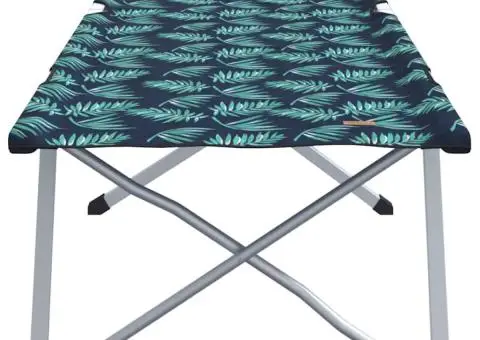 Pat pliabil pentru camping cu geantă de transport model de frunze 600D Oxford - 3/5