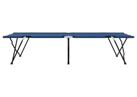 Pat pliabil de soare cu geantă de transport Albastru din material Oxford 600D - 5/5