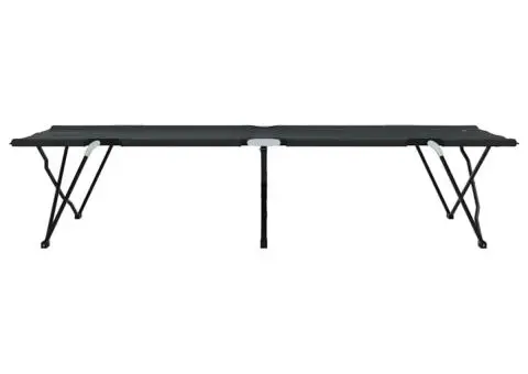 Pat pliabil de soare cu geantă de transport Negru 600D Oxford - 5/5