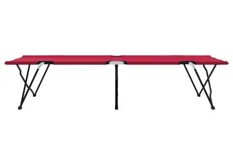 Pat de Soare Pliabil cu Geantă Roșie 600D Oxford - 5/5