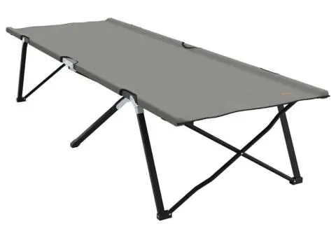 Pat pliabil cu geantă de transport Gri Țesătură Oxford 600D - 2/5