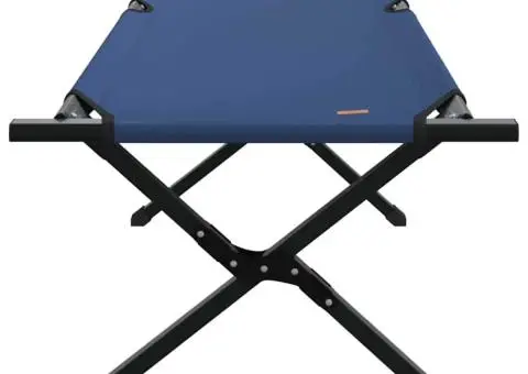Pat pliabil cu geantă de transport Albastru 600D Oxford Fabric - 3/5