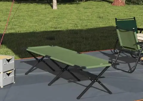 Pat pliabil de soare cu geantă de transport Amy galben 600D Oxford - 1/5