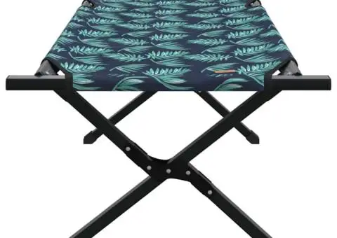 Pat Pliabil 2 buc cu geantă de transport Model cu frunze 600D Oxford Fabric - 4/5