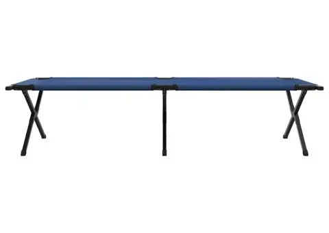 Pat pliabil pentru soare cu geantă de transport Albastru 600D Oxford Fabric - 5/5