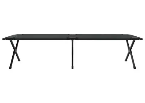 Pat pliabil pentru soare cu geantă de transport Negru 600D Oxford Fabric - 5/5