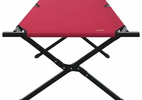 Pat de soare pliabil cu geantă de transport Roșu 600D Oxford - 3/5