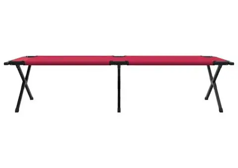 Pat de soare pliabil cu geantă de transport Roșu 600D Oxford - 5/5