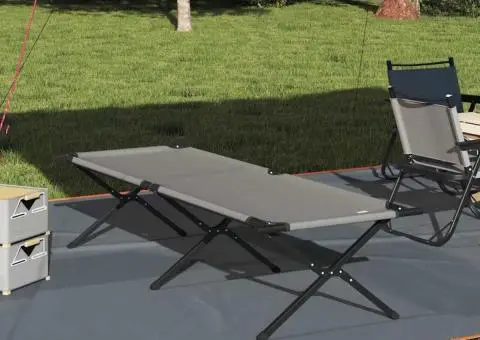 Pat de soare pliabil cu geantă de transport Gri 600D Material Oxford - 1/5