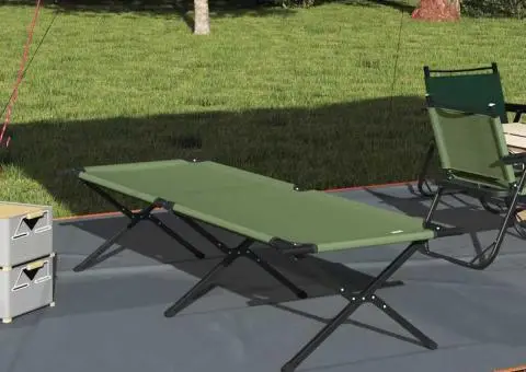 Pat Pliant pentru Soare cu Geantă de Transport Galben Amy 600D Oxford Fabric - 1/5