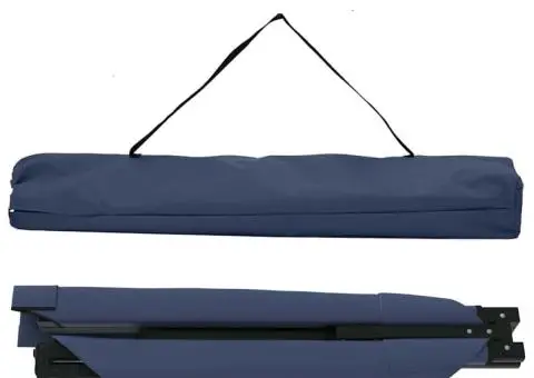 Paturi Pliabile pentru Soare 2 buc. cu Geantă Albastru Fabric Oxford 600D - 5/5