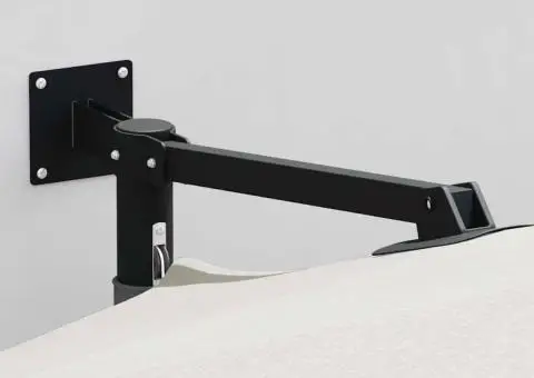 Umbrela de grădină montată pe perete Sand, 250 cm - 3/5