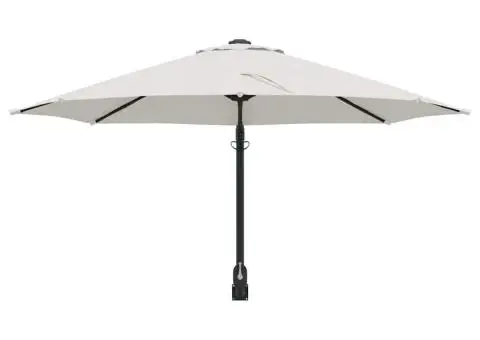 Umbrela de grădină montată pe perete Sand, 250 cm - 4/5