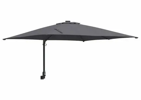 Parasol de grădină montat pe perete , antracit, 247 cm - 2/5