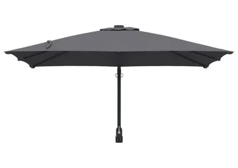 Parasol de grădină montat pe perete , antracit, 247 cm - 4/5