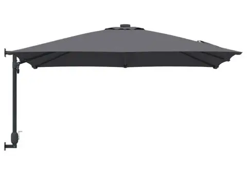 Parasol de grădină montat pe perete , antracit, 247 cm - 5/5