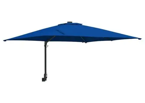 Parasol de Grădină Albastru azur 248.5 x 247.5 x 160 cm - 2/5