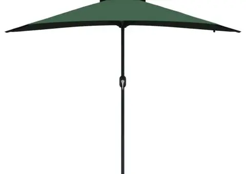 Parasol de Grădină Verde 294 x 150 x 223 cm țesătură - 5/5