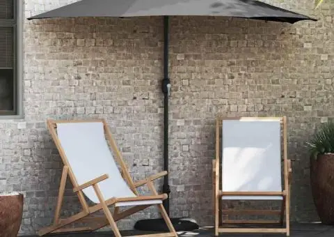 Parasol de Grădină Antracit 294 x 150 x 223 cm țesătură - 1/5